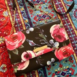 Betsey Johnson Floral Crossbody Bag